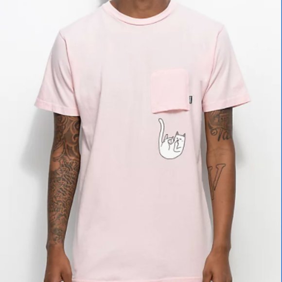 Ripndip Other - NWT RIPNDIP Falling for Nermal Pink T-Shirt